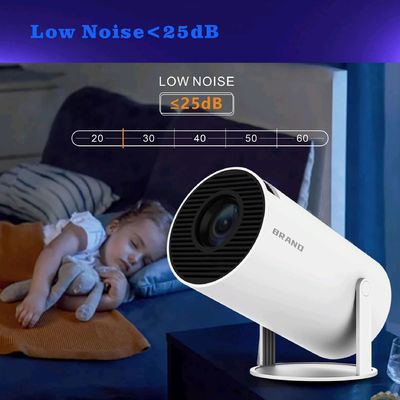 120 ANSI Lumens HD Mini LED Projector met WIFI AW869A Dual Band WiFi6
