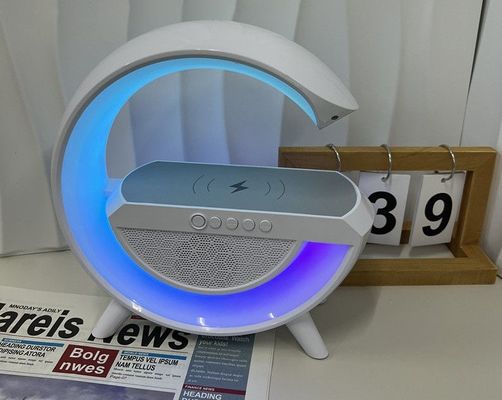 Plastic Wireless Charger Bluetooth Speaker 860g Product Weight